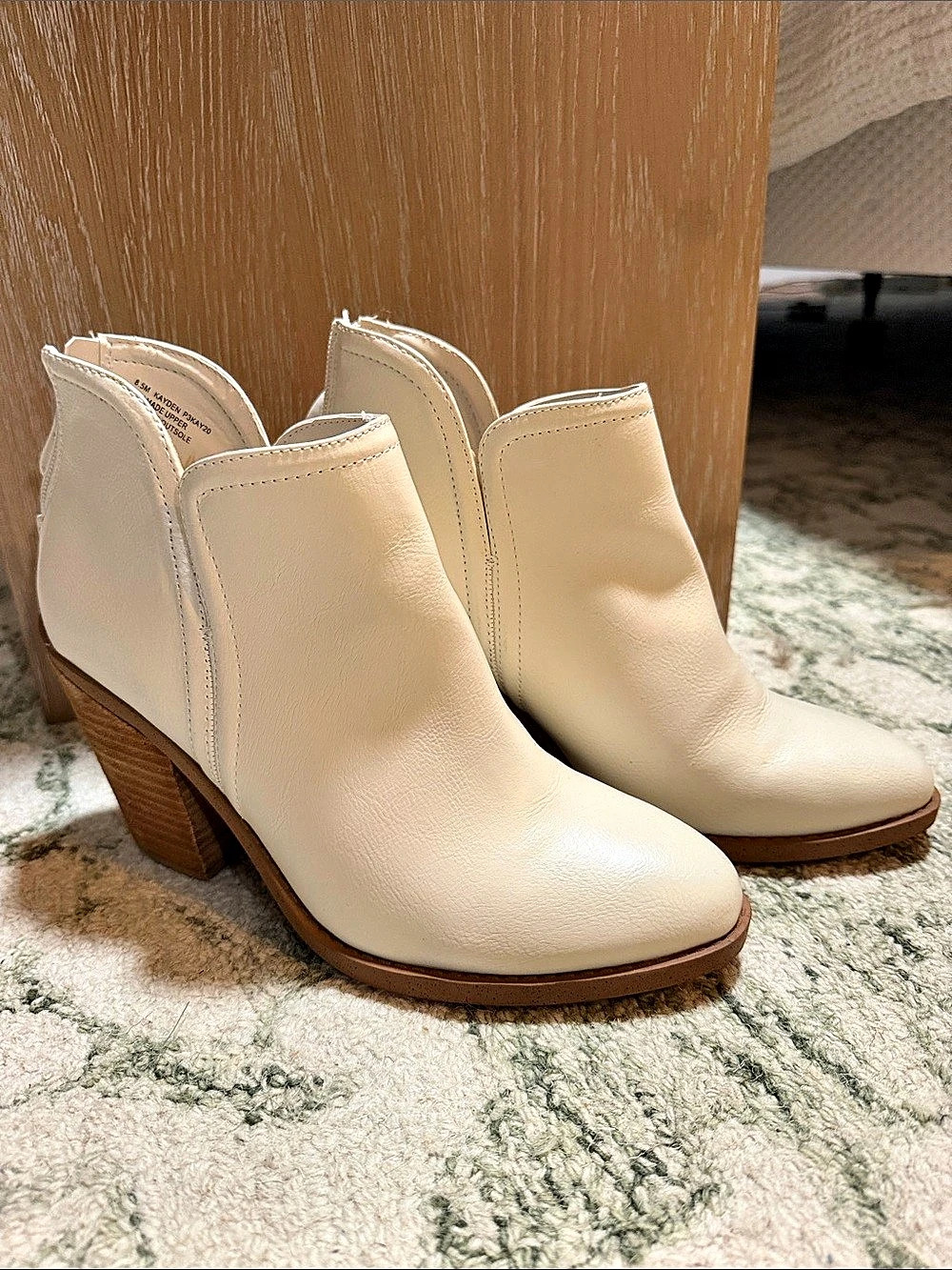 White Ankle Boots